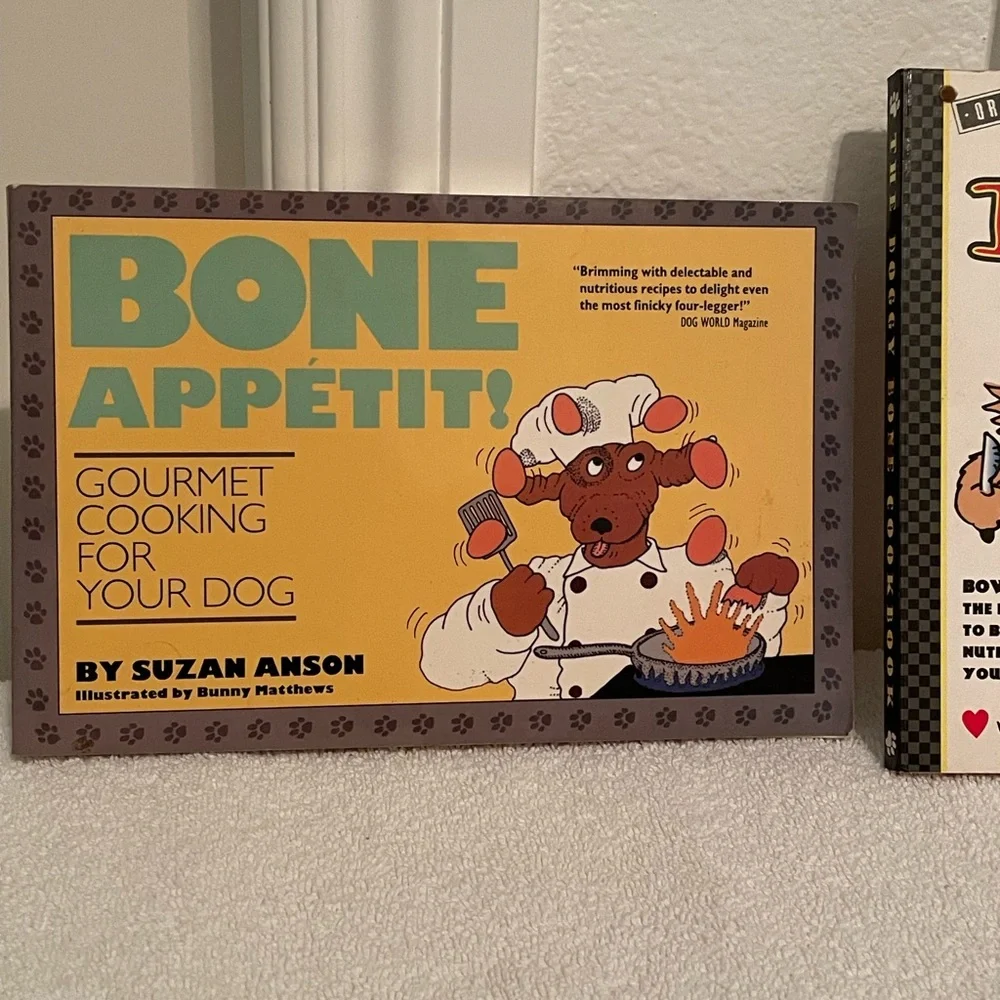 Two Cookbooks For Dogs